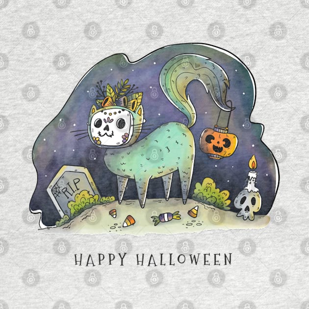 Happy Halloween Kids Design by Mako Design 